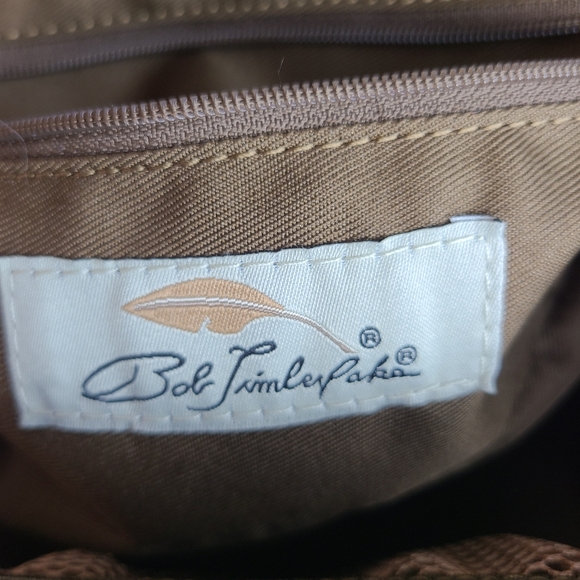 Bob Timberlake Toiletry Travel Shaving Kit Bag Brown Leather Vintage - Picture 13 of 16